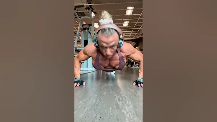 Julie Warbler || The Most Shredded Woman #shorts