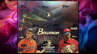 NEW RELEASE 2023 Bowman Sterling Baseball Cards Case Breaks