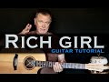 Hall & Oates: Rich Girl Guitar Lesson 🎸