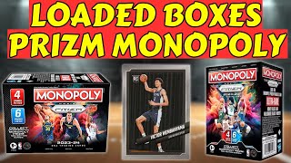 PULLING A NEW WEMBY CARD! 2023-24 PRIZM MONOPOLY BASKETBALL BLASTER BOX