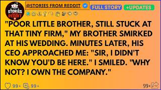 Details My Brother Mocked My ＂Failed＂ Career At His Wedding—Then His Boss Called Me ＂Sir＂ News