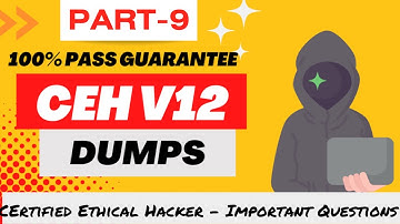 CEH v12- EXAM IMPORTANT QUESTIONS Part-9 | Pass Guarantee | Exam Questions #exam  #ceh #hacking