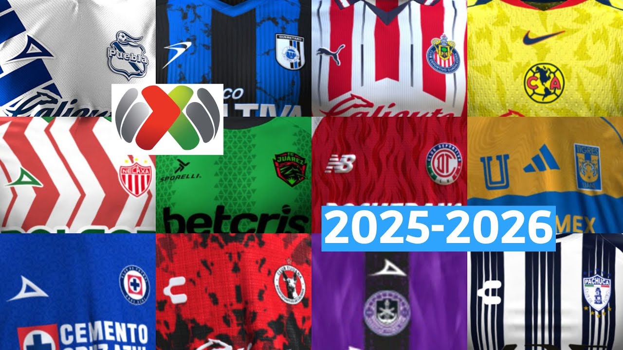 ¡prÓximos Jerseys De La Liga Mx 2025 2026 Youtube 