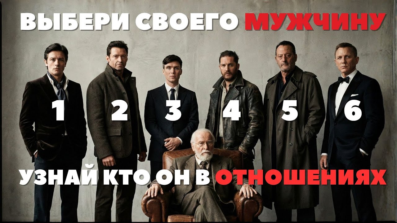 ПСИХОАНАЛИЗ ОТНОШЕНИЙ: 6 мужских АРХЕТИПОВ и скрытый дефицит ВАШЕЙ ДУШИ (Тест Юнга)