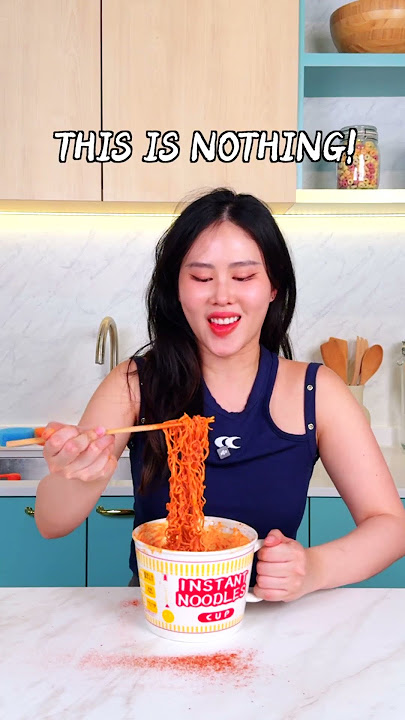 Eating SPICY Food Over the Years #shortsfeed