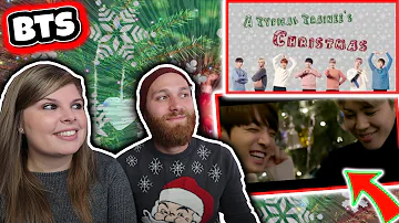BTS (방탄소년단) 'CHRISTMAS DAY' MV+A Typical Trainee’s Christmas REACTION