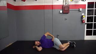 Clamshell exercise demonstration by Dr. Brian Fischer
