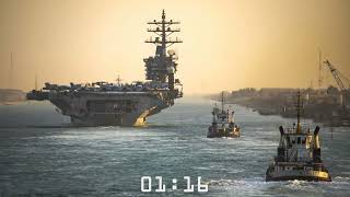 IKE CSG Transits Suez Canal