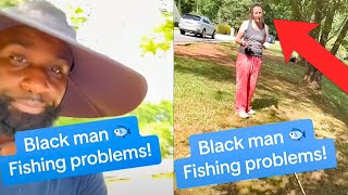 Black Man Profiled By Karen While Fishing In His OWN Neighborhood