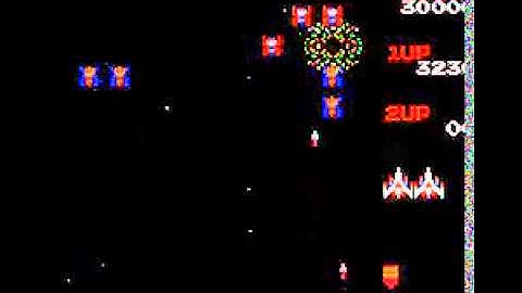 Galaga (NES / Nintendo) - Vizzed.com GamePlay