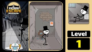 Prison Escape Stickman Story Level 1 Walkthrough screenshot 4