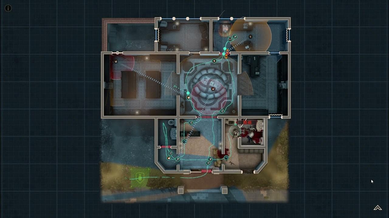 Door Kickers 2 (CIA) Trap House 3 challenges 3 stars No Bombs