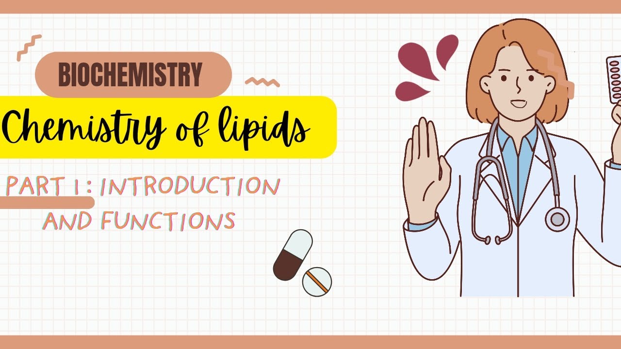 Biochemistry: Chemistry of lipids ( PART 1) mbbs - YouTube