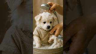 🐶🧹He was cleaning so hard… then achoo! and now he’s covered in dust!