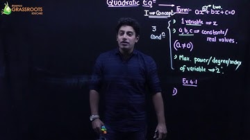 QUADRATIC EQUATION CBSE Board Class 10 | Demo lecture | By Shyamal Kapadia Sir