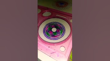 spirograph design pattern #art #stepbystep #drawing #artsandcrafts #calligrapher #spirograph #shorts