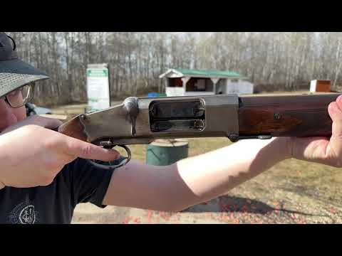 French “NEMROD” Toggle lock shotgun. ( LUGER SHOTGUN ) RARE!