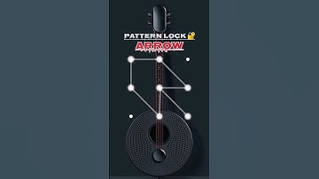 Arrow ❤️ Pattern Lock Screen 🖤💫💞 | #youtube #shorts #video