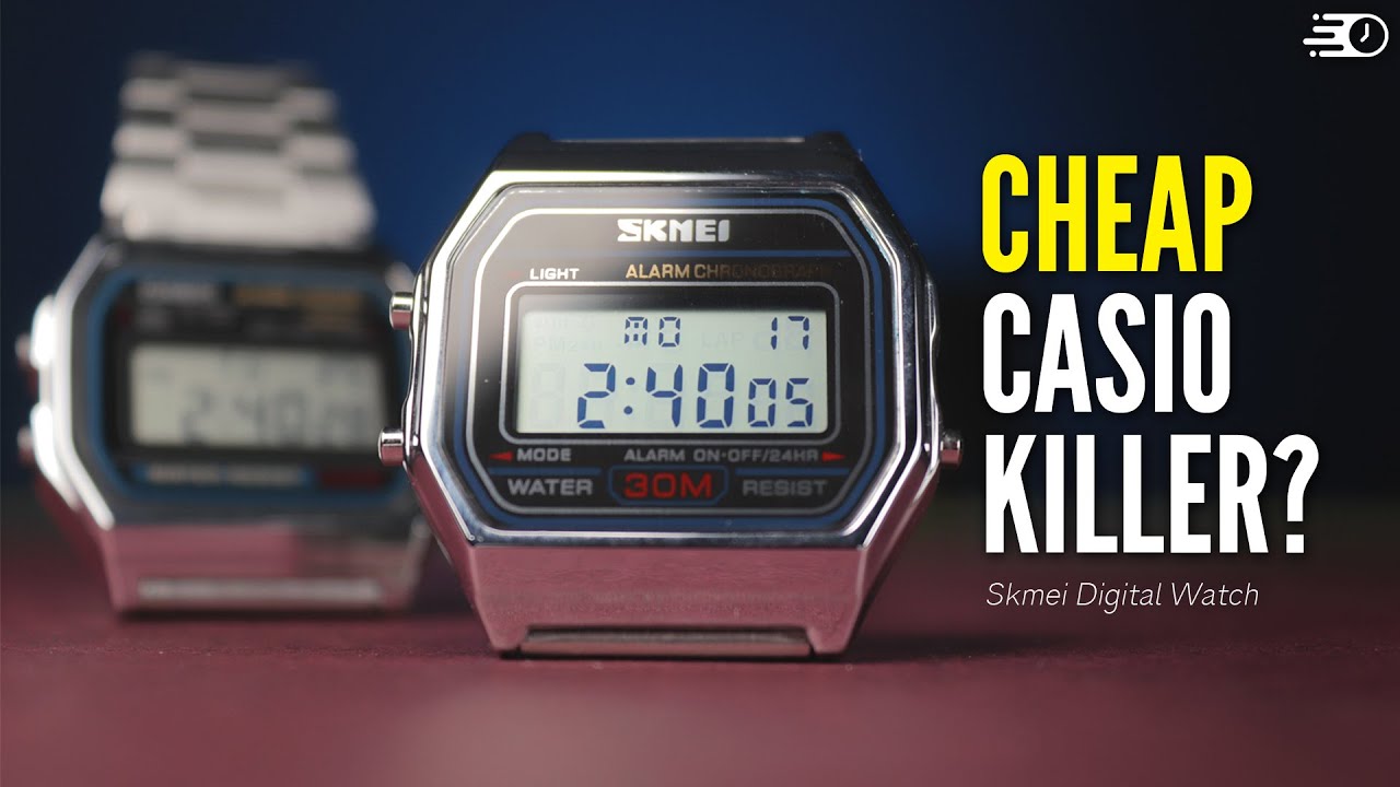 Is Casio Really The Best Cheap Watch Brand Casio Vs Skmei Digital Watch Battle Youtube