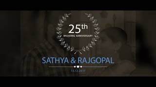 25Th Marriage Anniversary Sathya Rajgopal2017