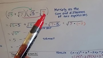 Algebra II  7.4A, FOIL with Radical Expressions
