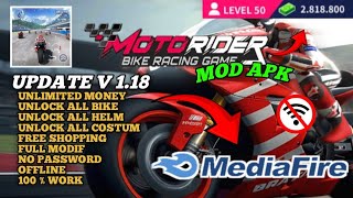 Download MOTO RIDER BIKE RACING GAME mod apk v1.18 [Unlimited Money] || Terbaru 2023 screenshot 3