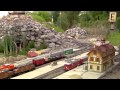 Eisenbahnspielen in freier Natur. Garten- und Parkbahnen im Schwabenland