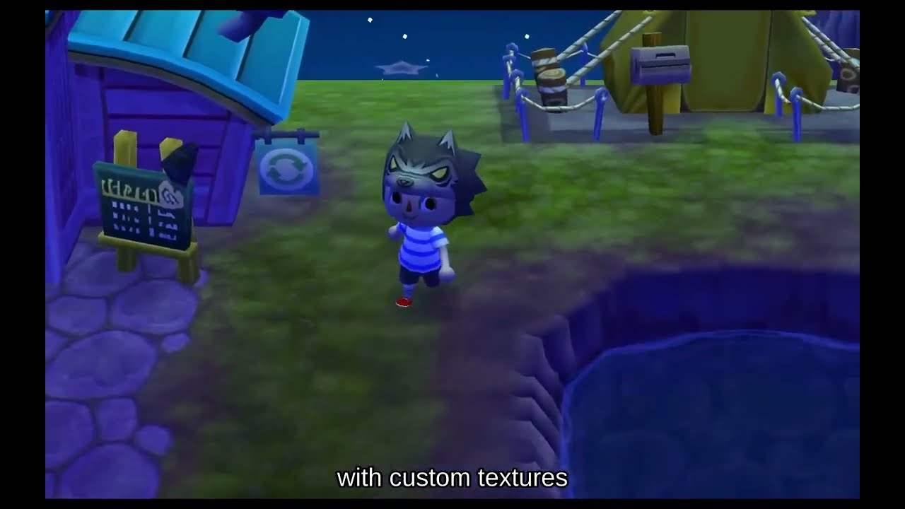 Animal Crossing: New Leaf with HD Textures on Steam Deck