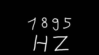 1895 hz