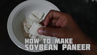 How to make super soft firm tofu ( vegan paneer ) | soybean paneer | made by @travellermanoj4508 screenshot 2