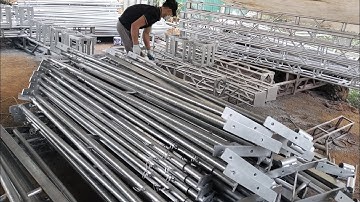 xưởng sản xuất khung rạp đám cưới to nhất miền Bắc LH để đặt hàng 0972288095