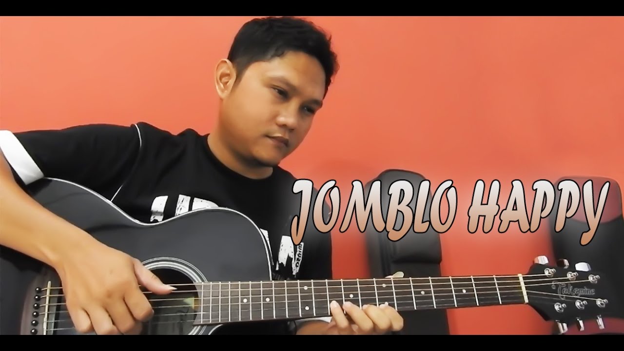 Gamma 1 - Jomblo happy Cover Guitar Chord & Tutorial Melodi By Sobat P