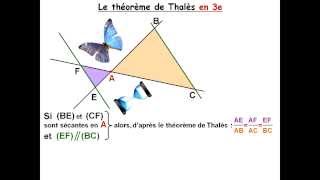 Ch2-1 / Théorème de Thalès (énoncé)