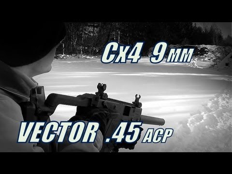 Recoil Comparison - Kriss Vector & Beretta Cx4 Storm