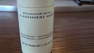 Review Donna Karan Cashmere Mist' Deodorant : Antiperspirant