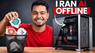I Built My Own AI Workstation to Run Everything Locally!