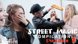 Best Street Magic Compilation Sweden   Julien Magic
