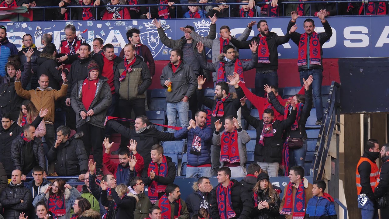 Saque de honor de David Soria en el Osasuna vs Espanyol