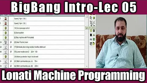 Lonati machine programming /Graphitron Software/ Socks programs