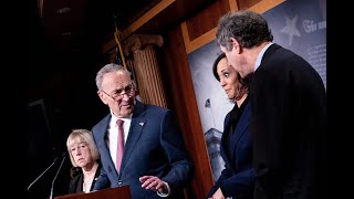 Full Chuck Schumer Scolds Kamala Harris On Live TV For Laughing During Impeachment Presser Guide
