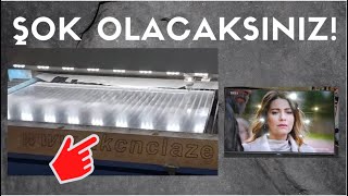 Ses var ama Görüntü yok,Reflektör Yanığı ,TV ışık sızması ve Lazer CNC