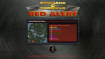 Command and Conquer Red Alert Remastered FFA 8 Players ( Limited resources ) 