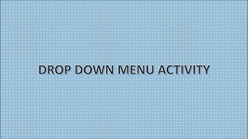 Creating Drop Down Menu Interactive in Articulate Storyline