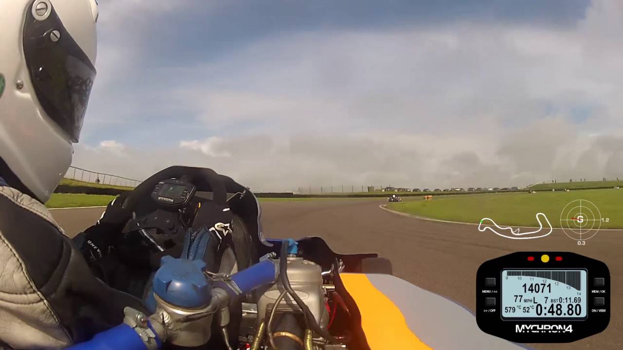 Superkart Anglesey Sept 2016 UK Cup Race Sam Moss #31 125 Open