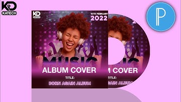 Music album cover design with pixellab.#pixellab #albumcover