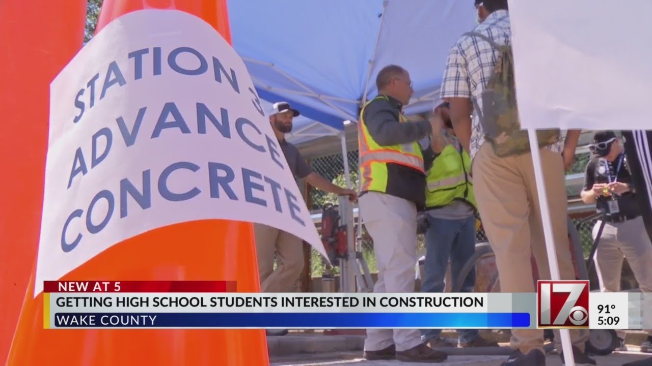 Getting high school students interested in construction careers