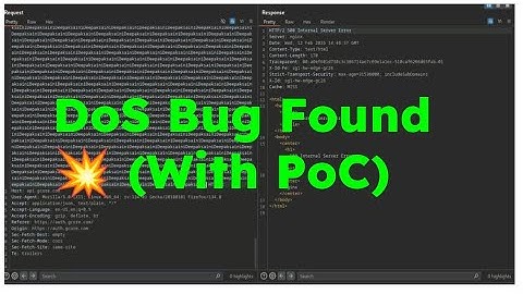 Application-Level Denial-of-Service (DoS) Vulnerability | Bug Bounty PoC Explained!