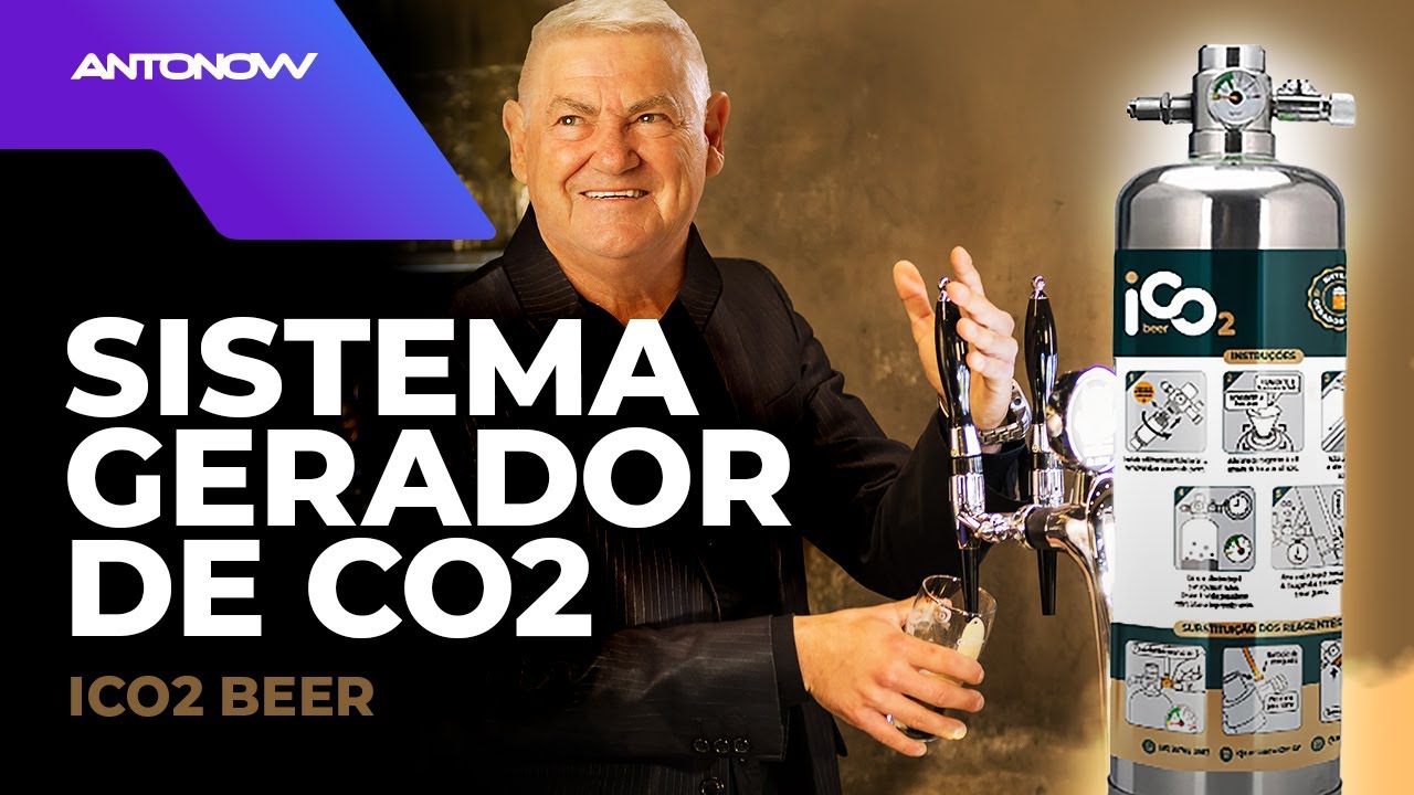 iCO2 MINI — Sistema Gerador de CO2 — Para Chopp e Cerveja - Loja