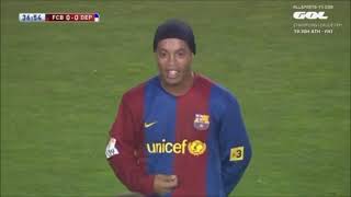 Ronaldinho vs Deportivo La Coruna (31/03/2007)