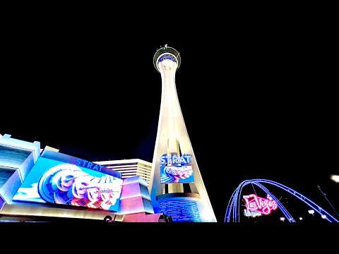 Wideo: Stratosphere Hotel Casino Tower Las Vegas